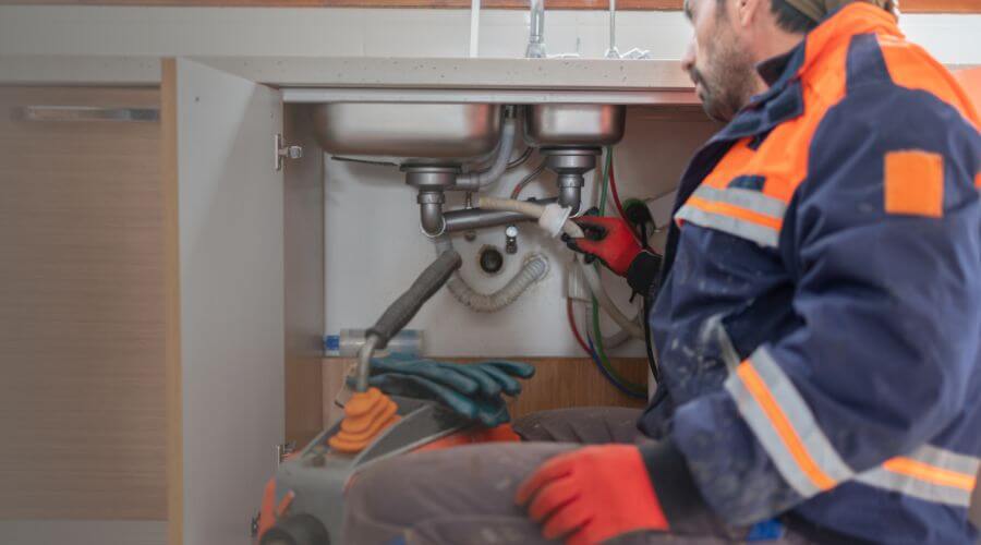 Professional slab leak plumber services in Meriden, WY
